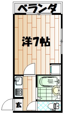 オリエンタル原町別院  間取り