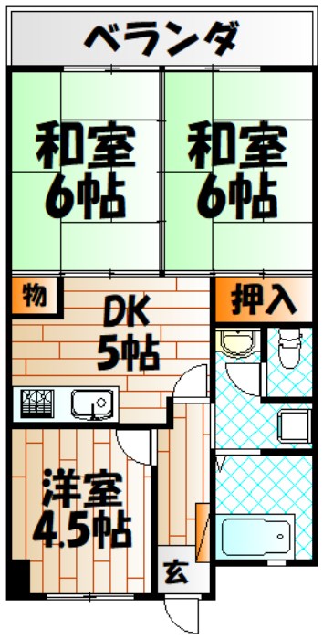 第8岡部ビル 間取り