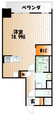 シズカビルディング白銀   間取り
