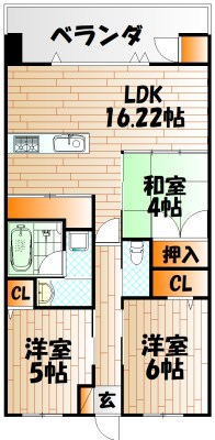 アーティックス門司ヘリテイジ 間取り