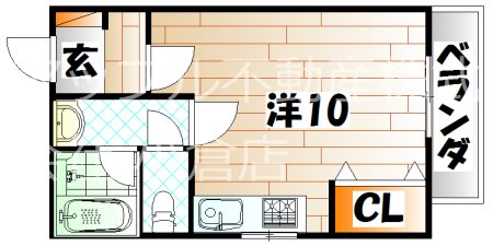 ラフォンテ門司 間取り