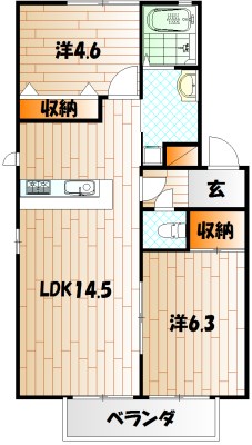 シャルマンＭ・Ｙ  間取り