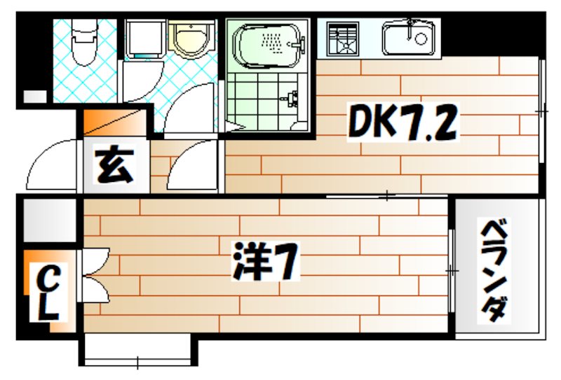 MDIインターフェイス竪町 間取り