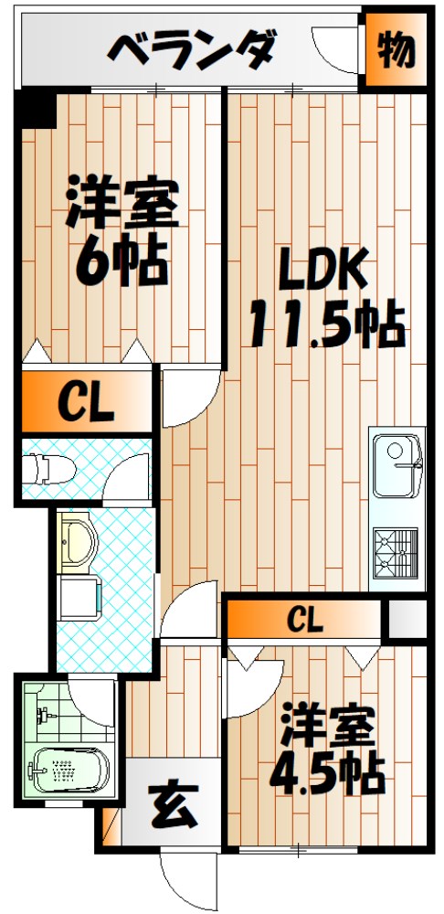 第5共立ビル 間取り