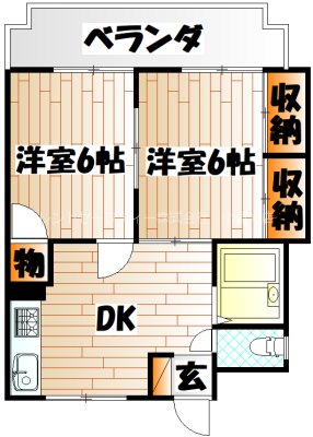 シャトレ熊本 間取り