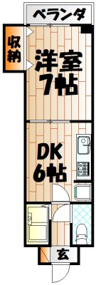 グランド アイ 小倉  間取り