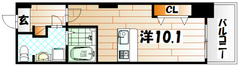 No.63 オリエントキャピタルタワー 間取り