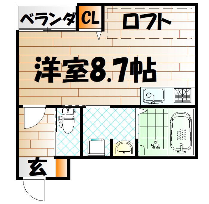 CLAN　ONE  間取り