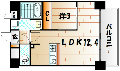門司ポロニア  間取り