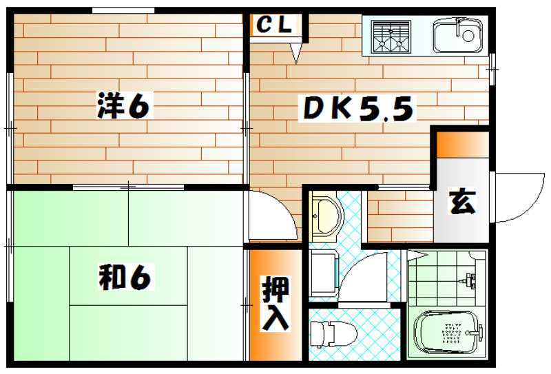 ディアス白石 間取り