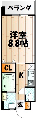 グレース上富野   間取り