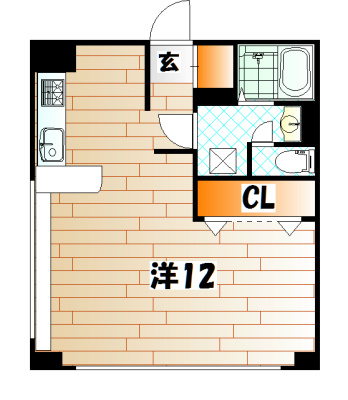 エボリューション高田  間取り