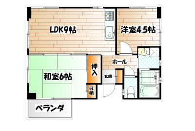 オブリックビル 間取り