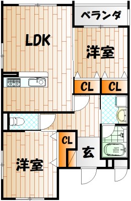 ロワール・イン柳原町 間取り