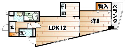 KSK嵐山コアビル 間取り