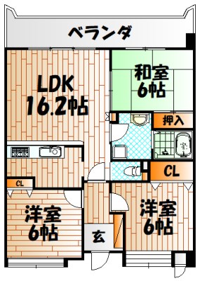 アンジェロポストⅡ 間取り