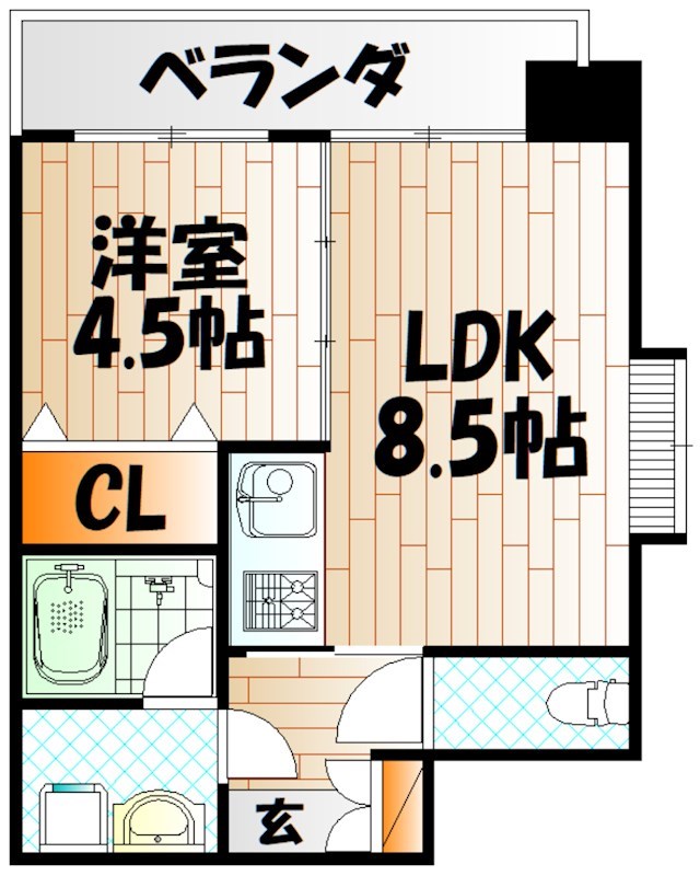 Hamiel千防  間取り