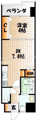 REGARIA KOKURA CENTER PLACE 間取り