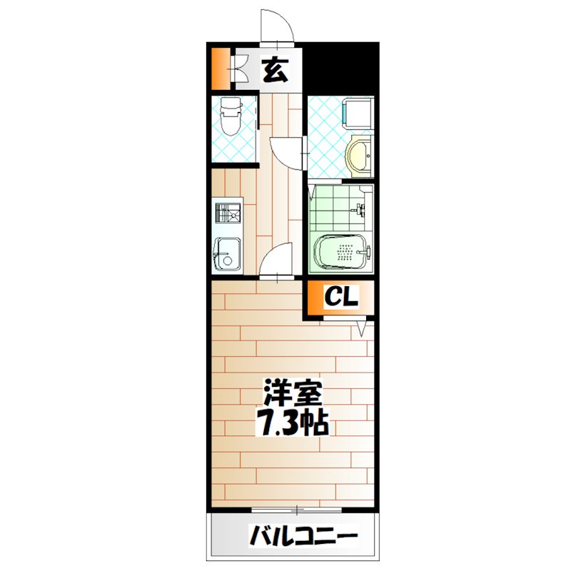 エリオスコート   間取り