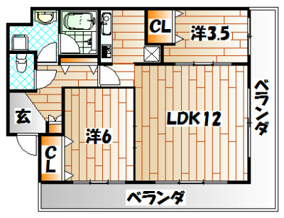 CPタワー 間取り