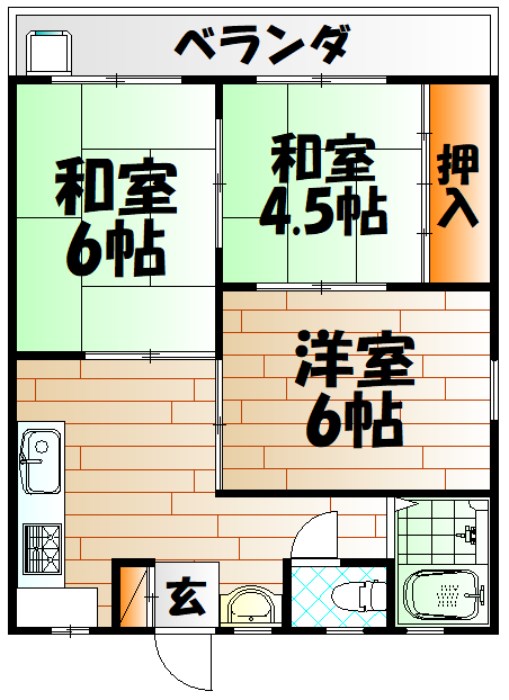フェイスビル 間取り