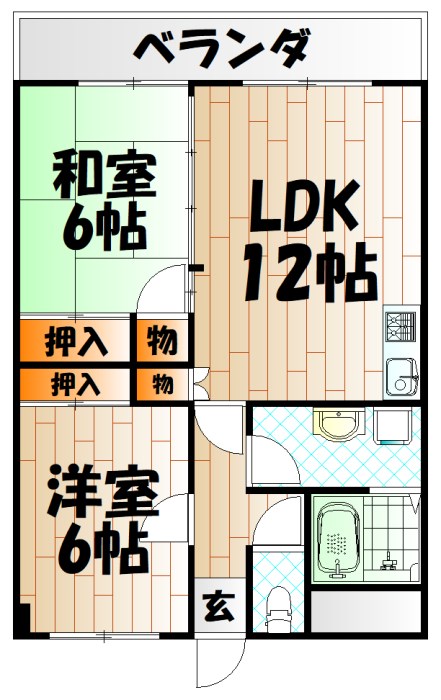 SOLANA足原 間取り