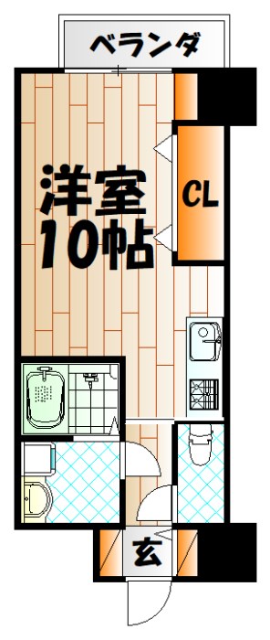 コートハウス中島通り 間取り