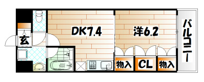 ラクーレⅤ    間取り
