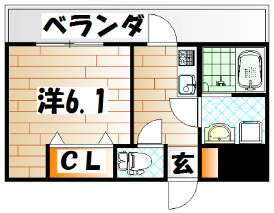 メルヴェール・ヒロ   間取り