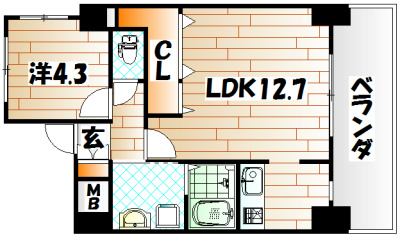 到津エイトフラッグ 間取り
