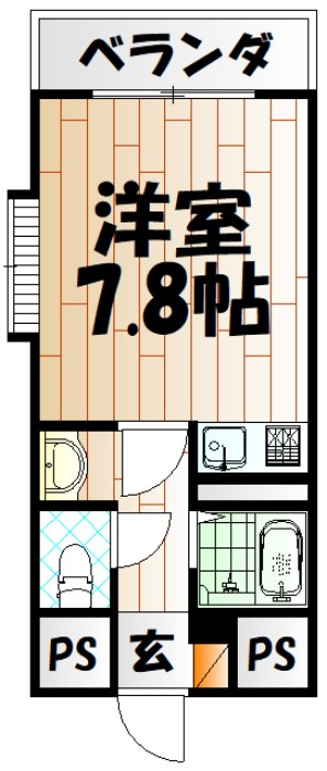 オリエンタル南小倉 間取り