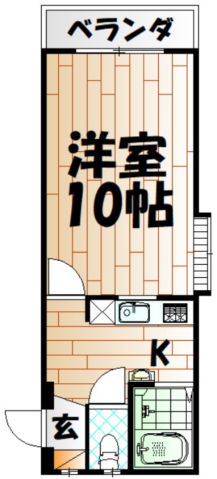 オリエンタル南小倉 間取り