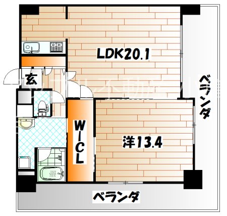 Bay Side Asano 間取り