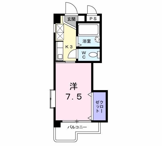 アビタシオン柳町  間取り