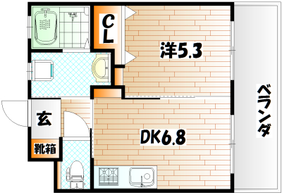 フェルト127  間取り