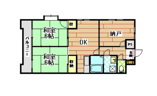 フォーサイトフォワイエ片野R 間取り