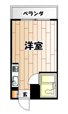 大田町スカイマンション 間取り