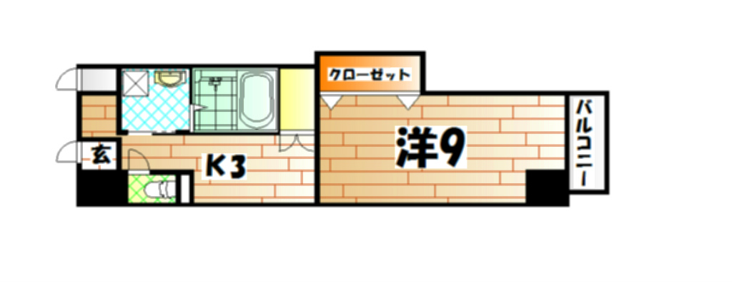 ＫＳＫ門司港コアプレイス  間取り
