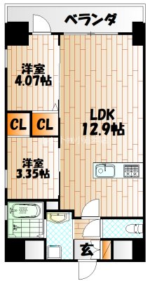 プレジデンス　ざ京 間取り