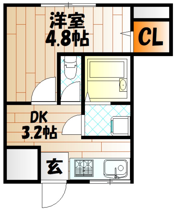 京町プレイスレジデンスⅠ 間取り