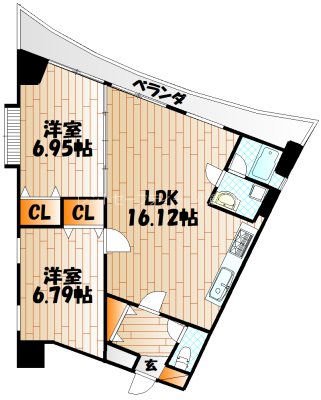 ＢＲＩＳ中井  間取り