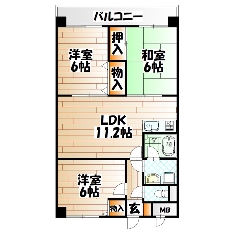 ソフィア   間取り