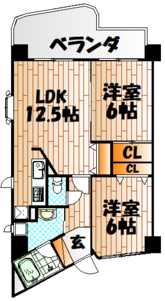 ピュアライフビル   間取り