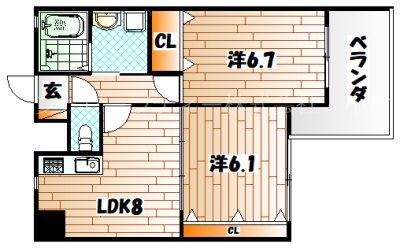 フェルト515 間取り