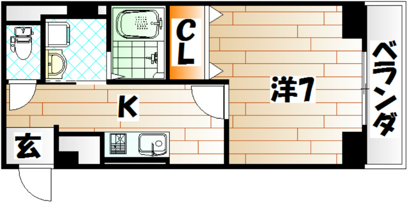クリス戸ノ上 間取り