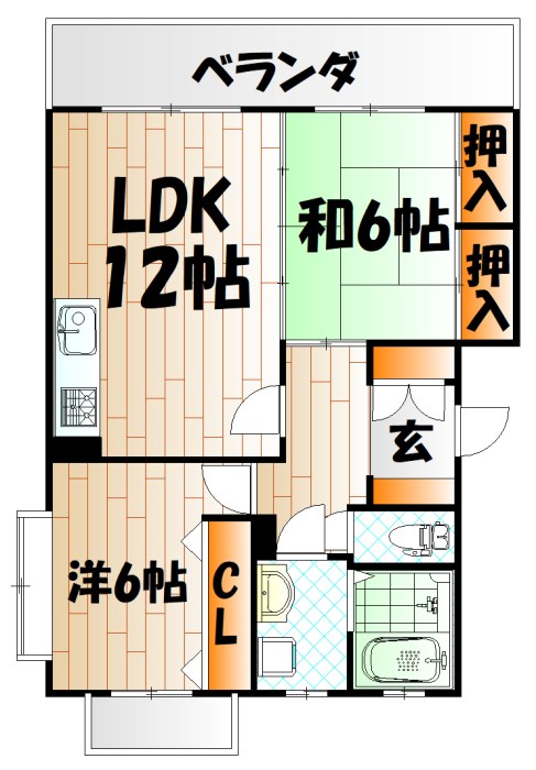 ボネール門司 間取り
