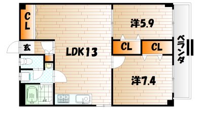 フェルト168 間取り
