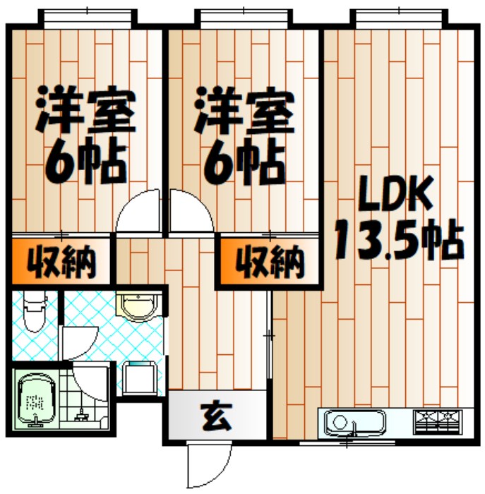 第二泉ヶ丘ビル 間取り