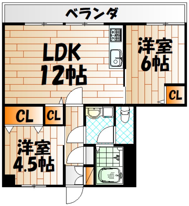 波多野ハイツ 間取り
