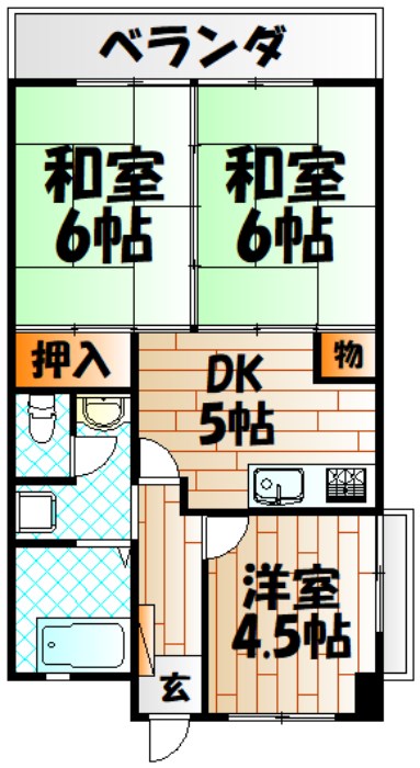 第8岡部ビル 間取り